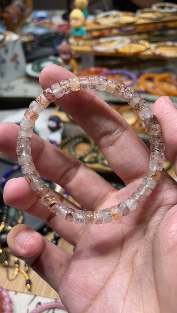 未镶嵌手串水晶6mm超七水晶手串