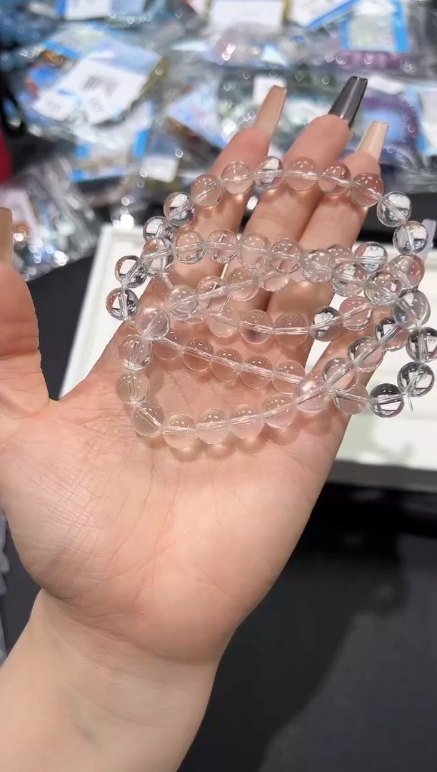 水晶手链未镶嵌39d多样性发其一【1条】默认微瑕