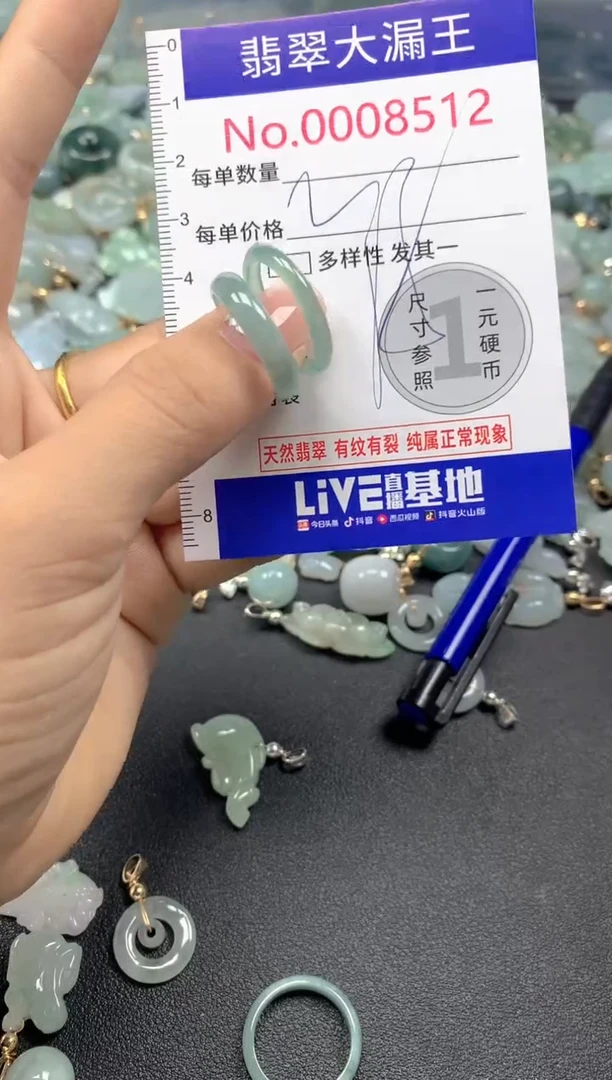 颈饰未镶嵌翡翠8512