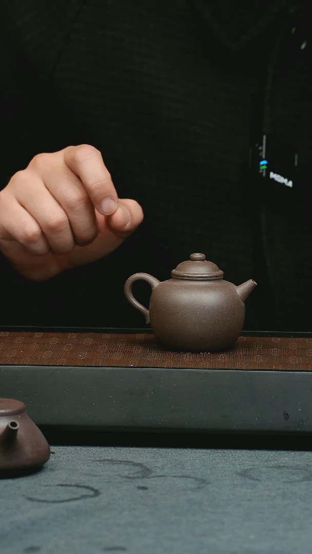 【闪购商品】紫砂茶壶五堂 大彬圈钮