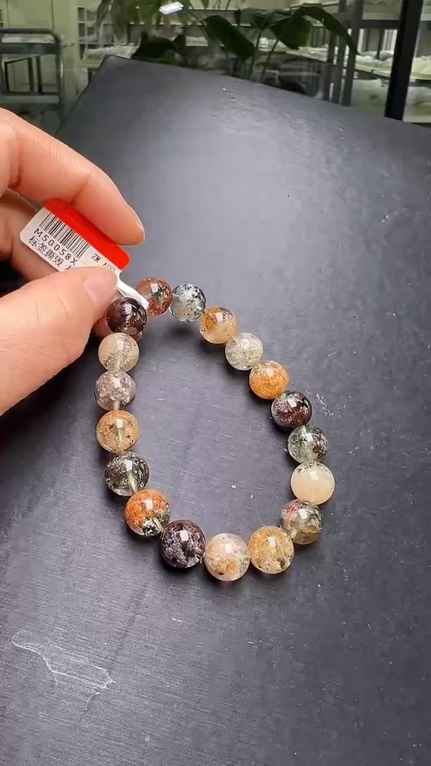 未镶嵌手串水晶四季幽灵手串11m+ M50058X