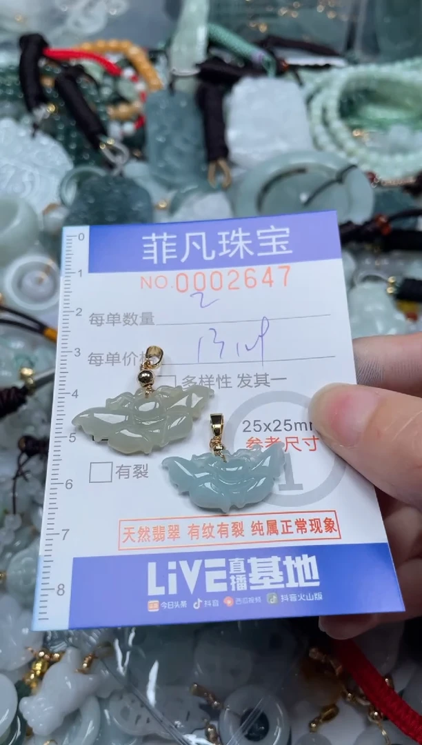 【闪购商品】翡翠颈饰未镶嵌00..2647