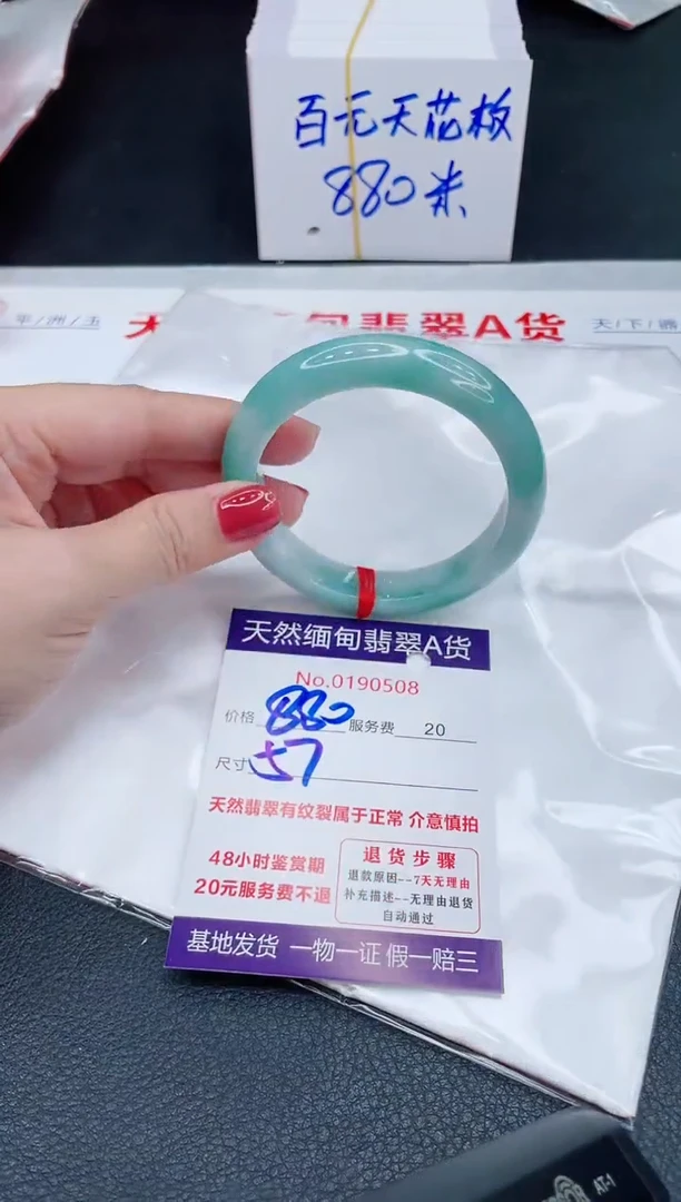 未镶嵌手镯翡翠880.00