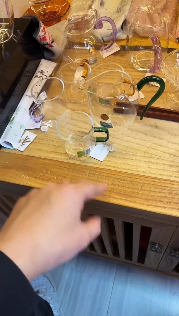 晶彩/怡然茶海/墨绿色+清禾杯墨绿/一只