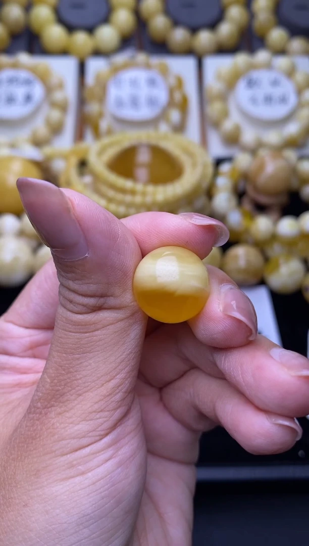 裸石琥珀未镶嵌大小姐珠宝22