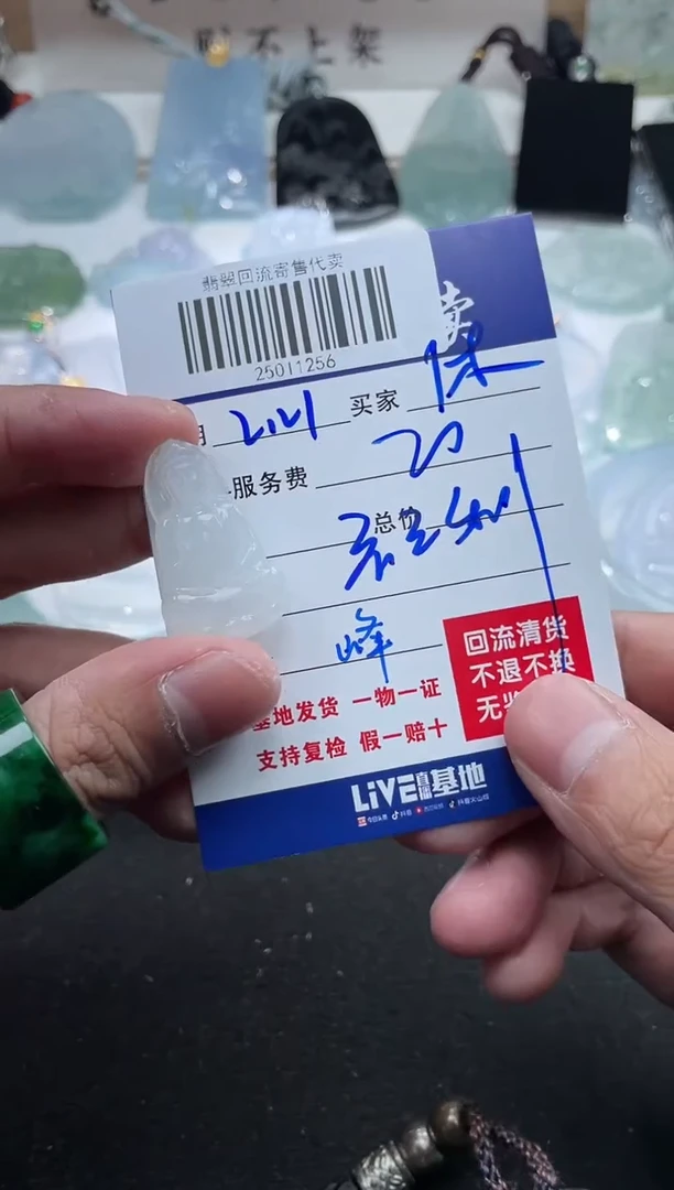 【闪购商品】翡翠颈饰未镶嵌25011256