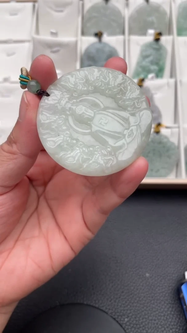 颈饰未镶嵌翡翠天然缅甸翡翠A货167