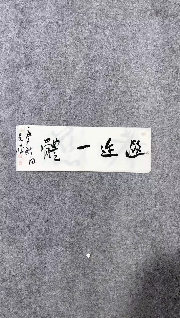 【闪购商品】书法崔双胜70*23《遐迩一体》