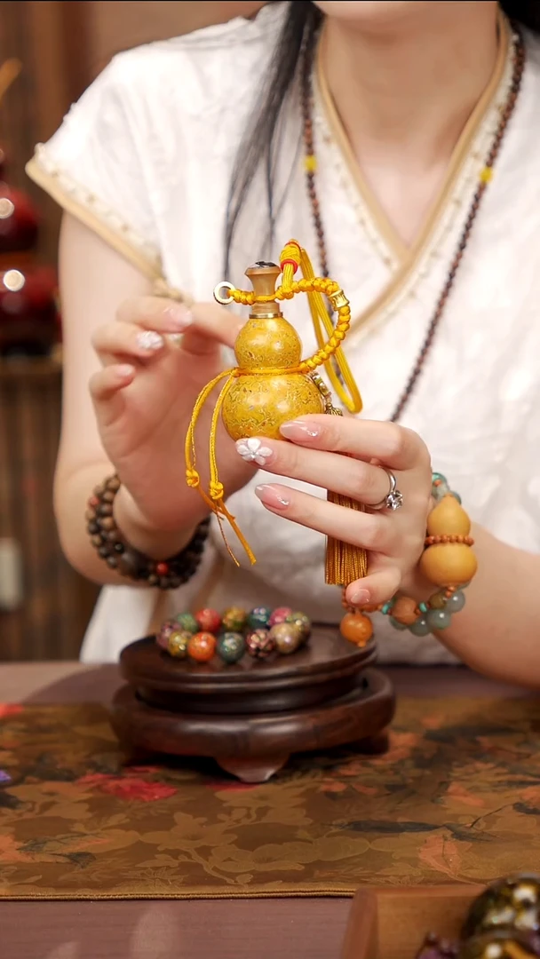 214 易林大漆开口小葫芦--168