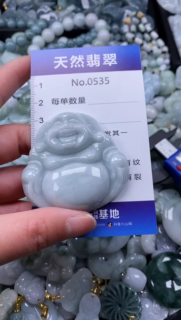 【闪购商品】翡翠颈饰未镶嵌缅甸A货翡翠0535
