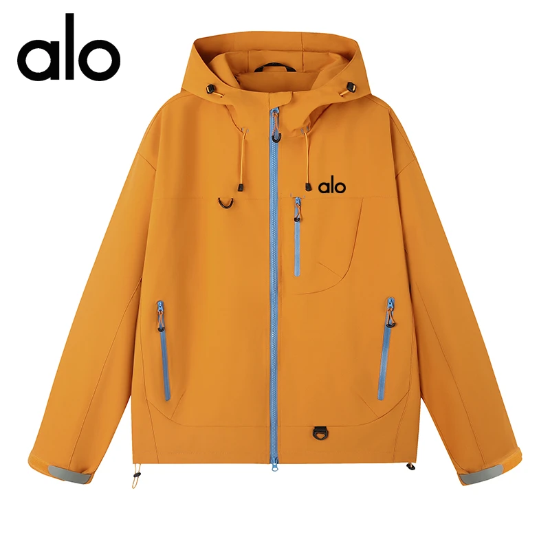 ALO户外软壳冲锋服男女同款秋季新款徒步骑行登山夹克外套