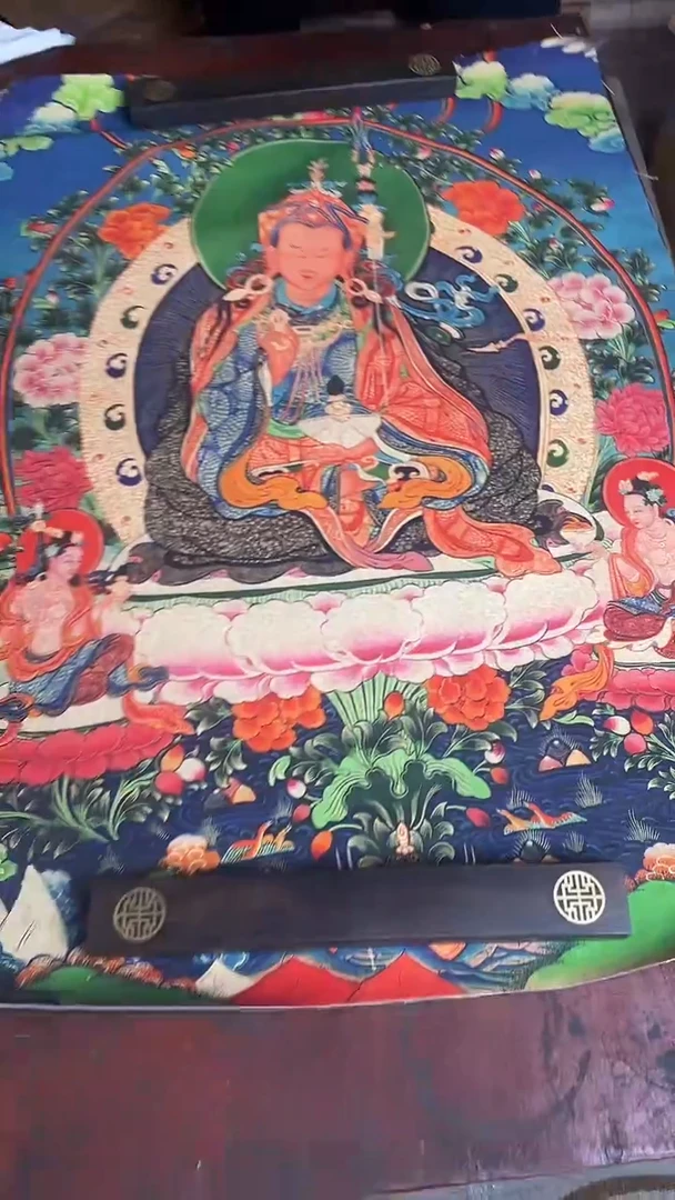 卷轴画手绘唐卡101