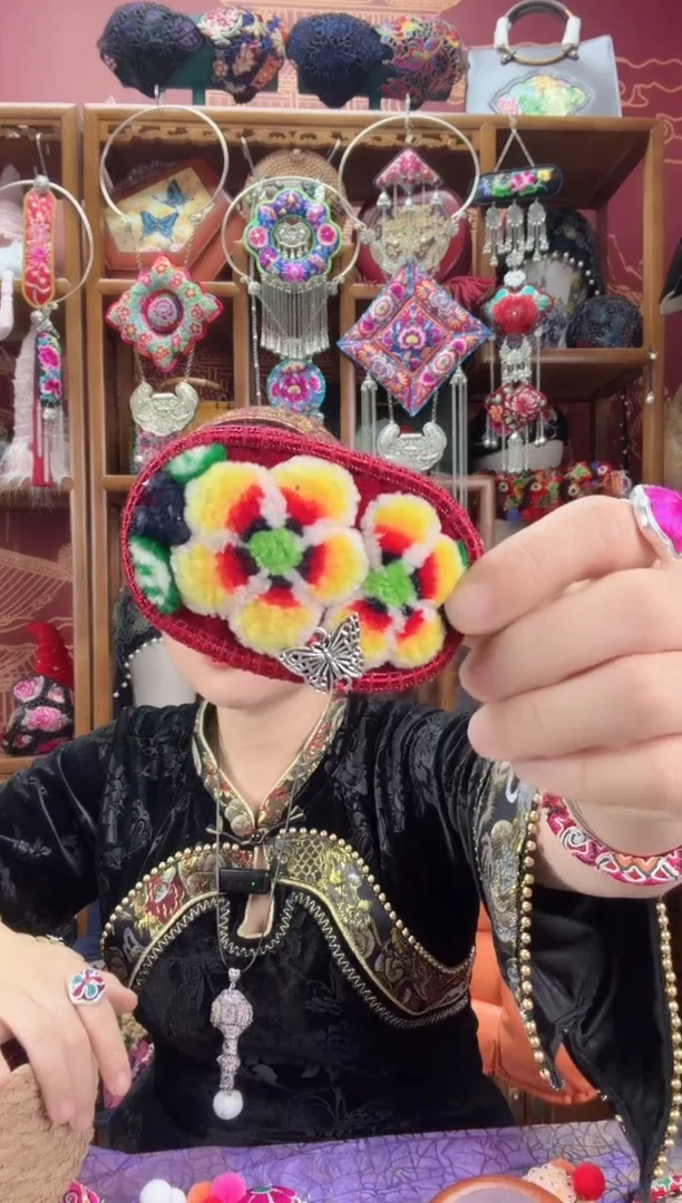 刺绣发夹97甜甜家