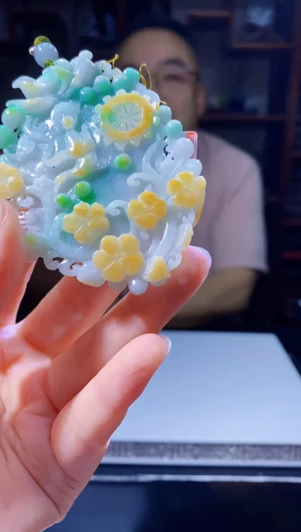 定制翡翠未镶嵌LL翡翠毛货WXJ-48