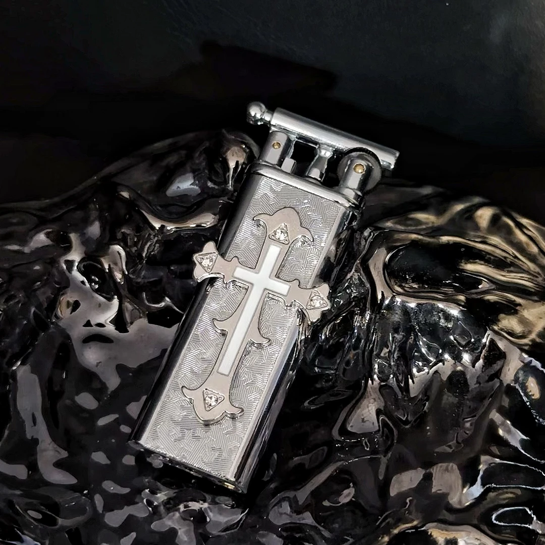 【简界正品保障原创手作】轻奢复古高颜值砂轮打火机送男友女友礼物