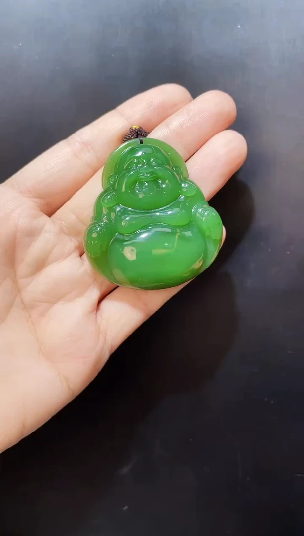 吊坠(赠链)未镶嵌和田玉多样性发一