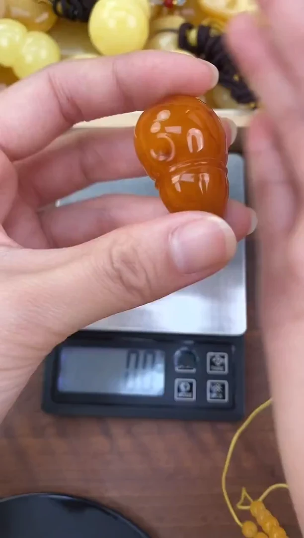 裸石琥珀未镶嵌天然琥珀蜜蜡