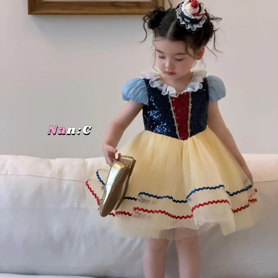 【清版NO退换】Nan:c囡曦·26夏~白雪公主纱裙连衣裙品质款公主裙084