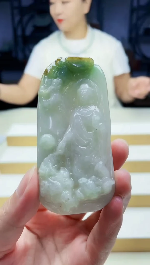 未镶嵌定制翡翠毛货09240190