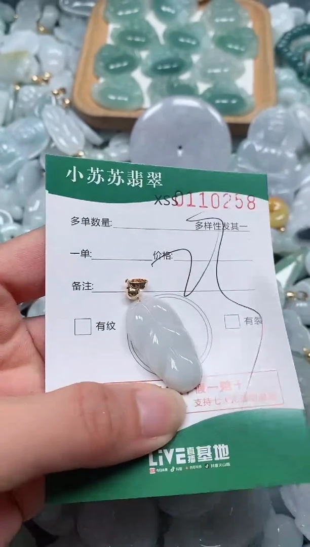 【闪购商品】翡翠颈饰未镶嵌闪购商品0110258