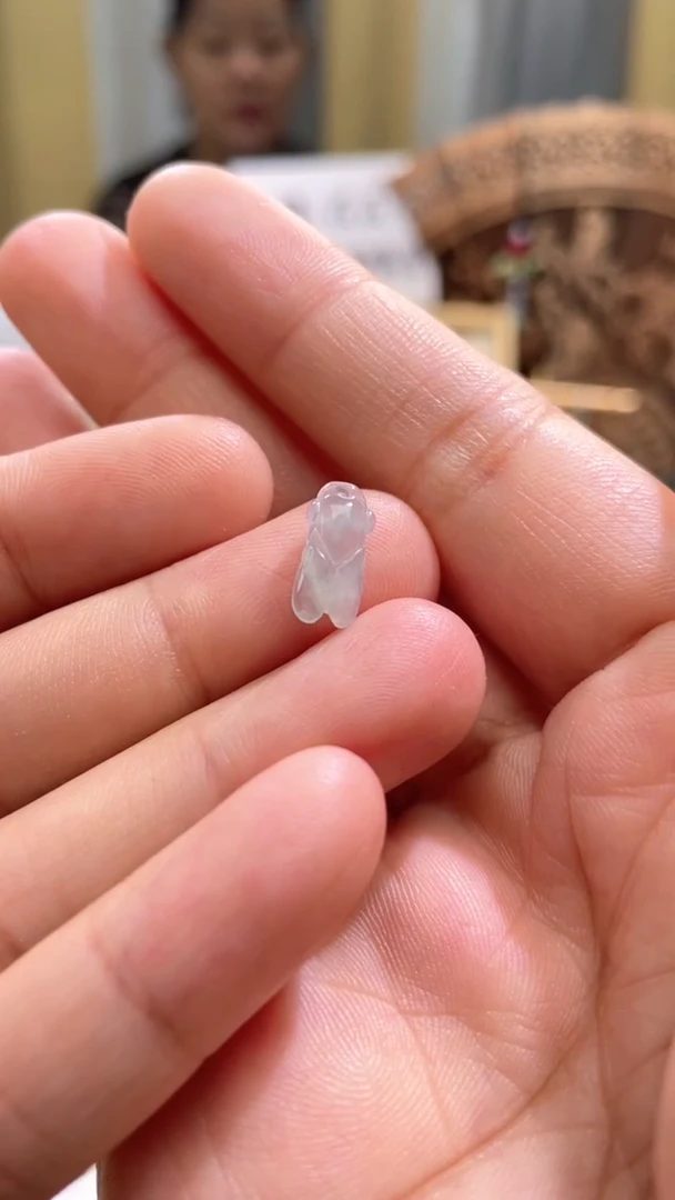 翡翠未镶嵌颈饰滴流