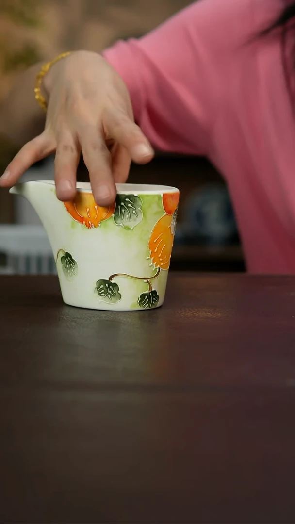 杯景德镇陶瓷杯碗柴烧多人