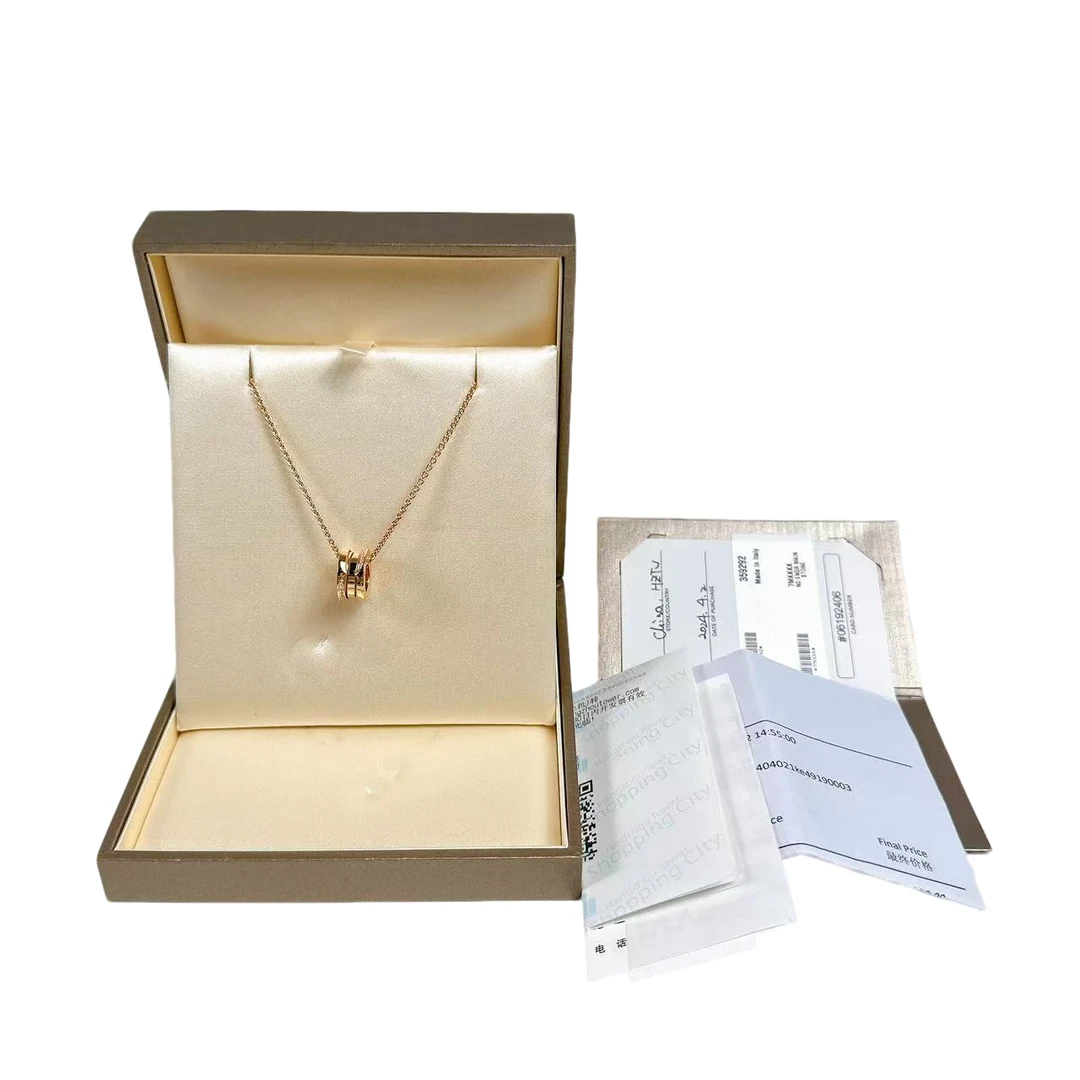 95新 BVLGARI/宝格丽 安洁利严选项链/0012370