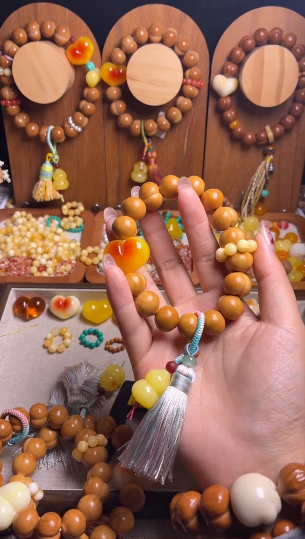 手串猴头核桃全品福利屁桃流苏手串款