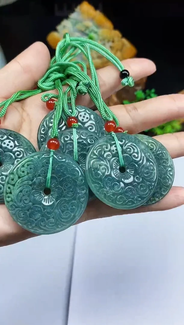 【闪购商品】翡翠颈饰未镶嵌翡翠A货多样发