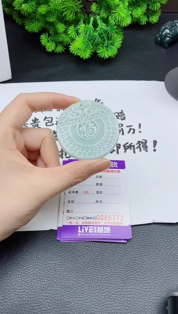 颈饰未镶嵌翡翠
