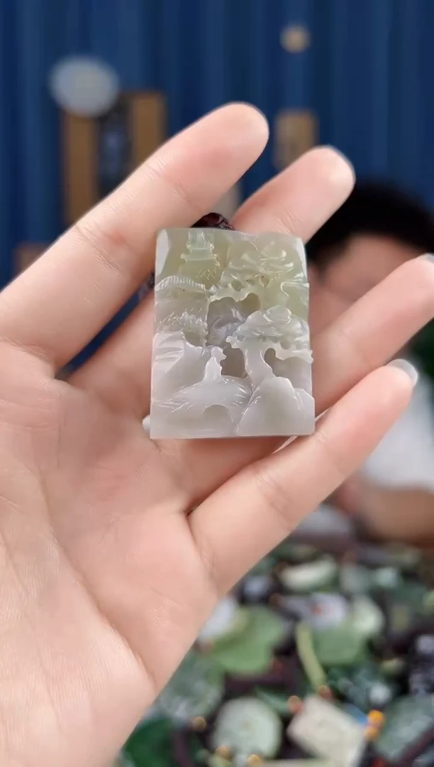 未镶嵌和田玉挂件拍一发一，多样性发货