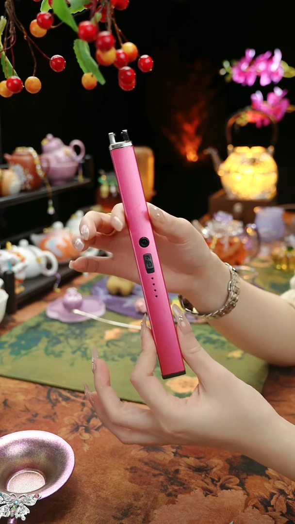 【闪购商品】紫色蜡烛点火器茶道配件