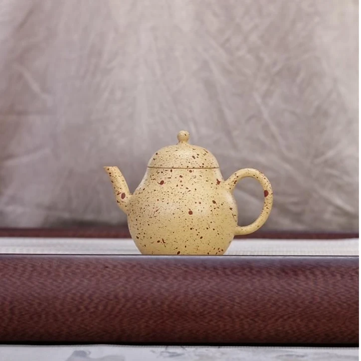 汪汪茶器&香玉堂 高梨 本绿 110cc 家用紫砂壶+故宫红 小杯