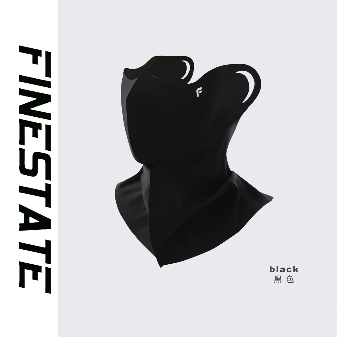 面基尼3件户外男士专业防晒骑车面罩遮全脸口罩面纱夏季