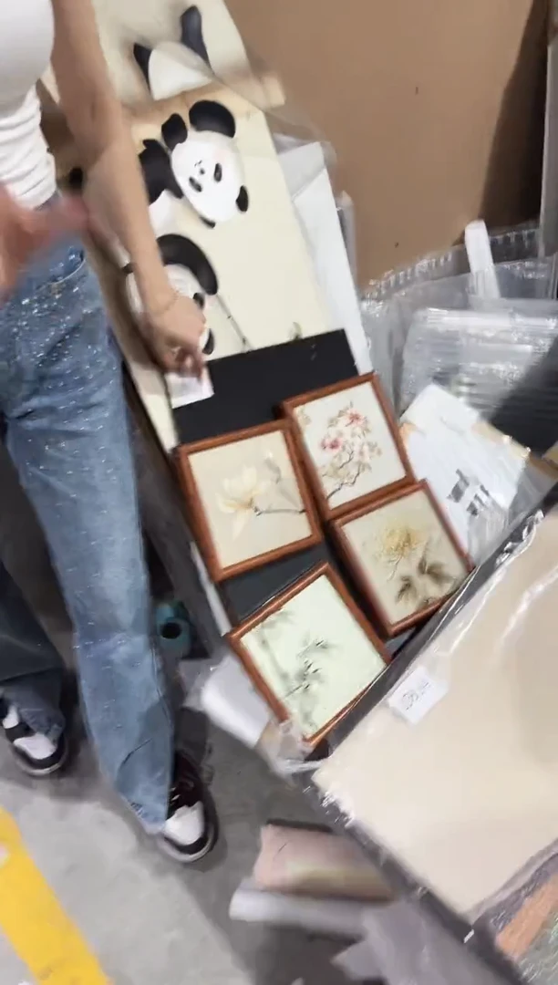 竖款梅兰竹菊  20*20