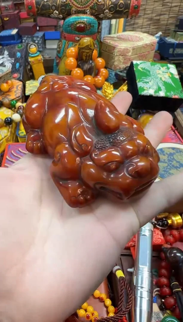 【闪购商品】蜜蜡裸石未镶嵌当天订单当天直发如图所示