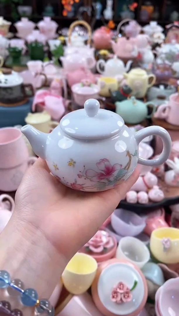 瓷片茶具：库存仅剩1件