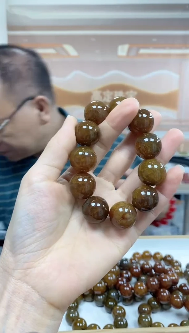 未镶嵌手链玛瑙/玉髓重楼玛瑙玉石手串