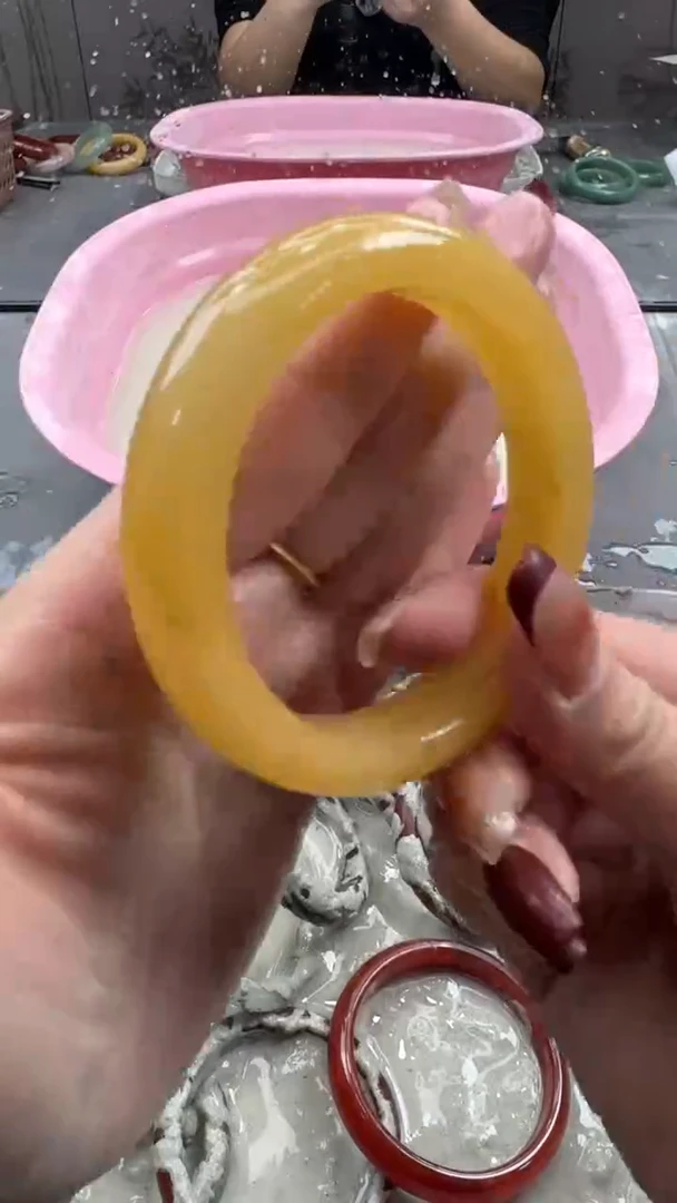 未镶嵌手镯石英质玉7