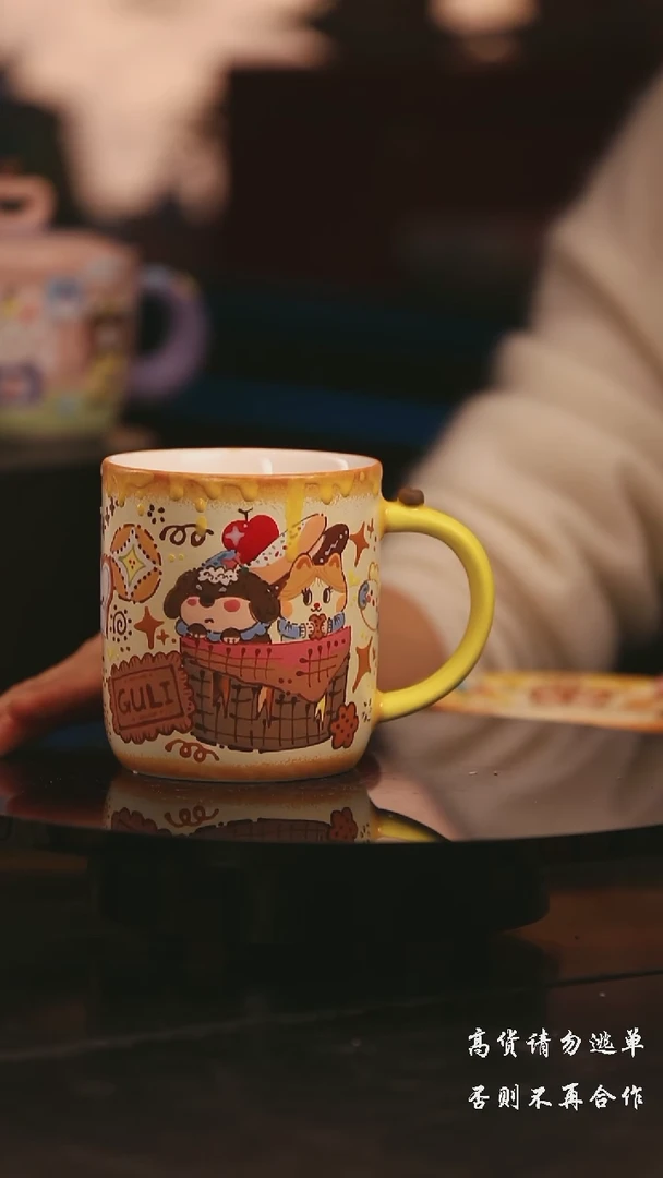 陶瓷景德镇可爱设计师款陶瓷