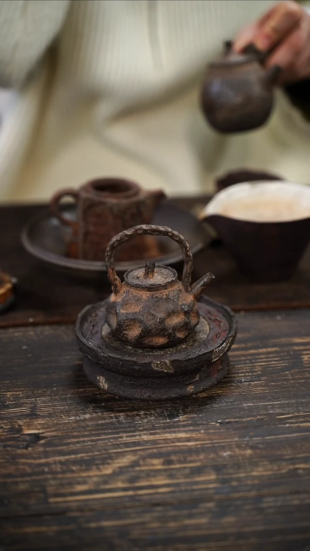 全手工制作 南蛮提梁壶