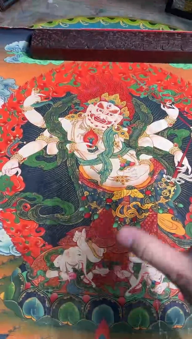 卷轴画天天的唐卡tk160
