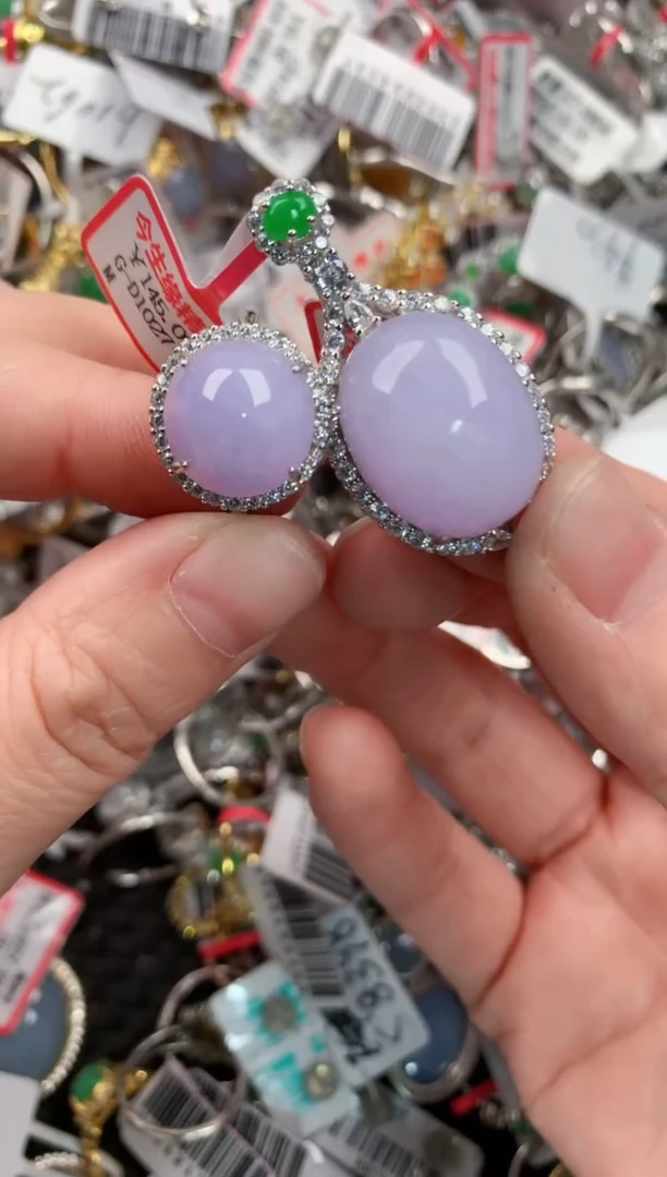 银S925镶嵌戒指翡翠333----1