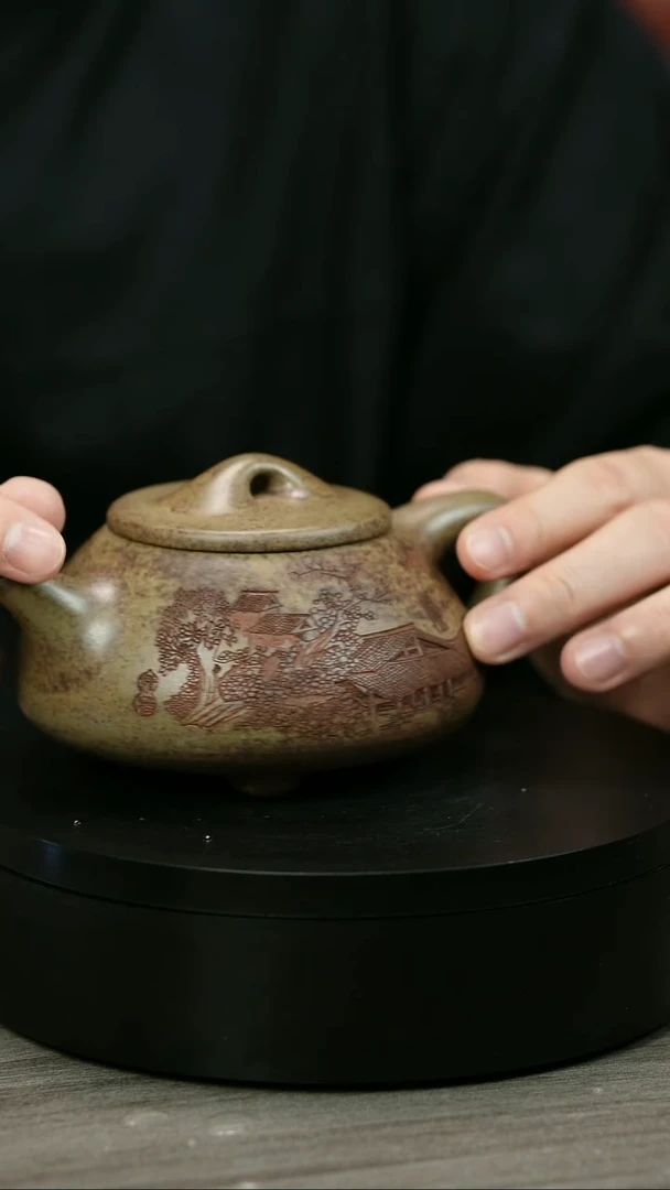 茶壶紫砂飛**仙H1918李琴江南景州石瓢