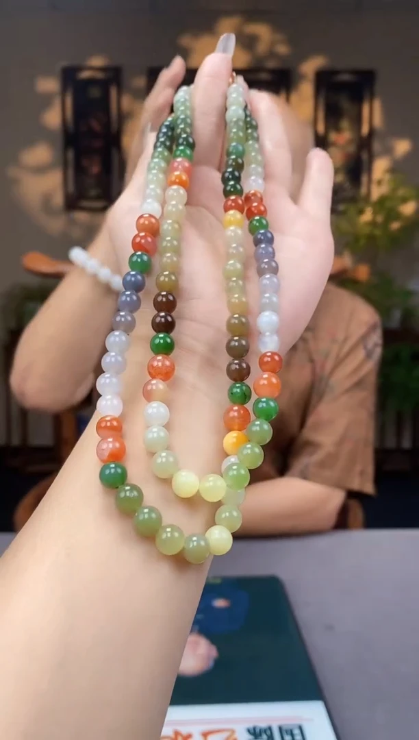 和田玉未镶嵌颈饰C781