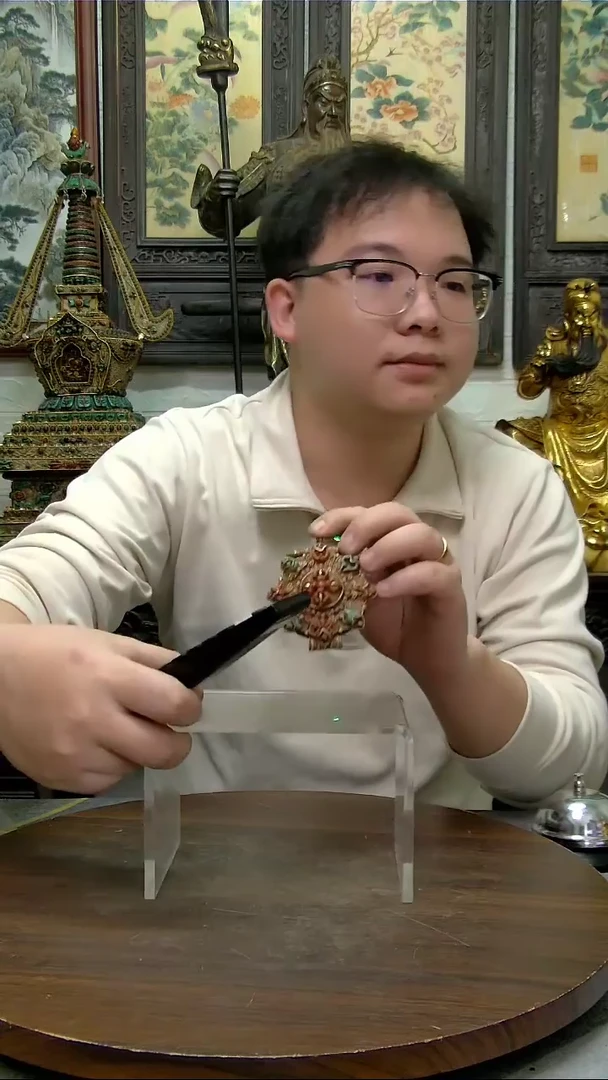 【闪购商品】铜像造像收藏造像嘎乌盒