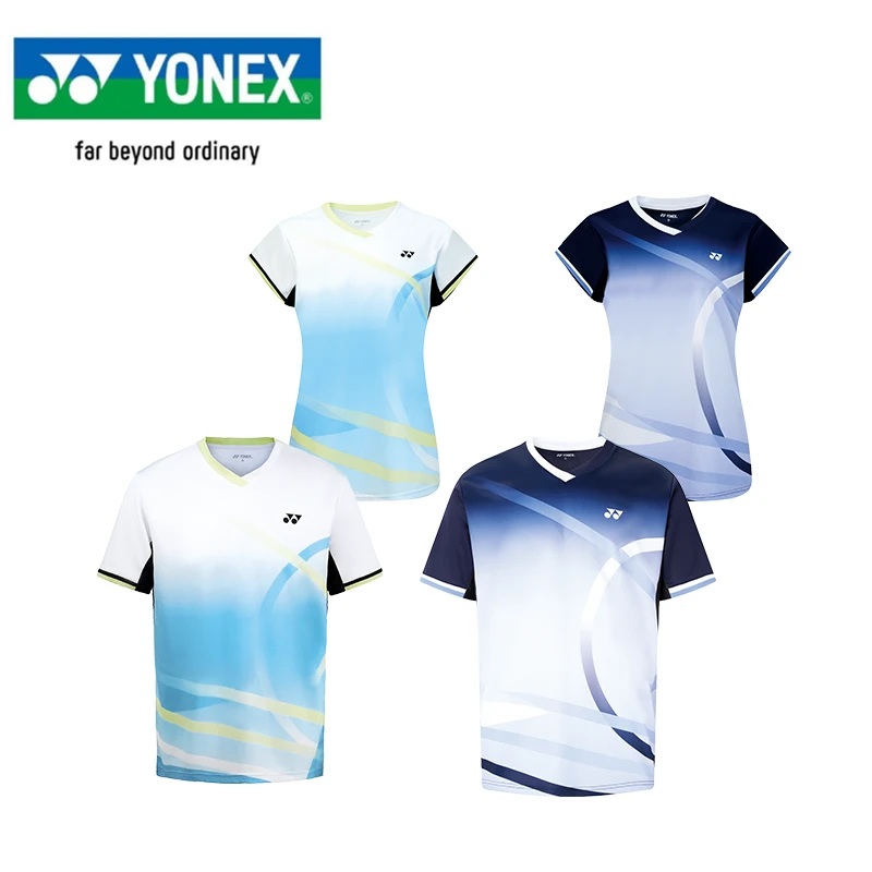 YONEX/尤尼克斯2025春季新款比赛服训练服男女同款吸汗透气排汗
