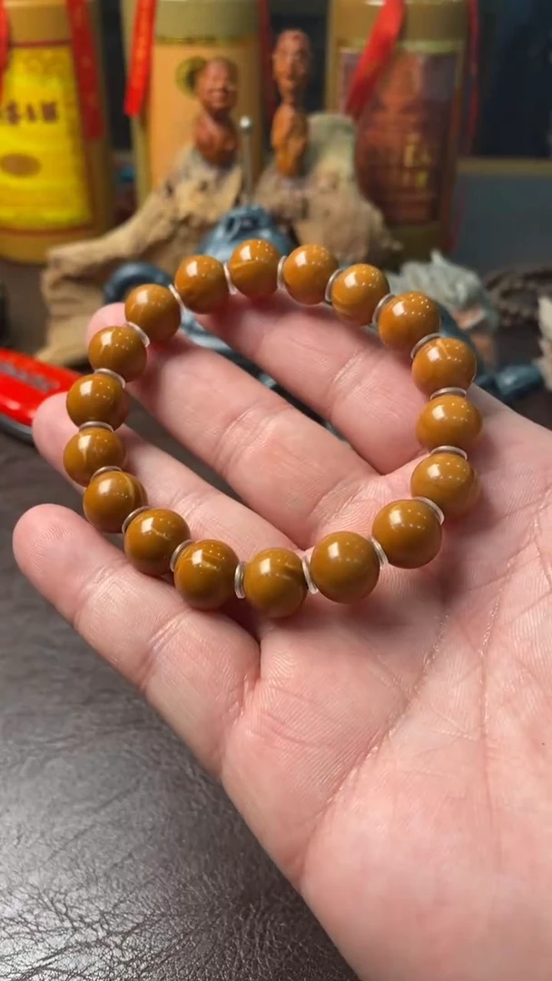 【闪购商品】橄榄核手串/手链5-铁核正圆素串一条