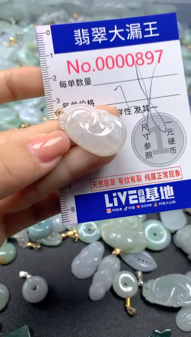颈饰未镶嵌翡翠897