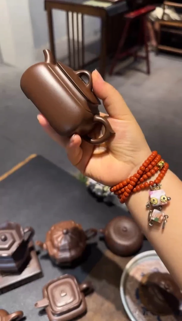 茶壶紫砂用****9长四方 紫砂壶